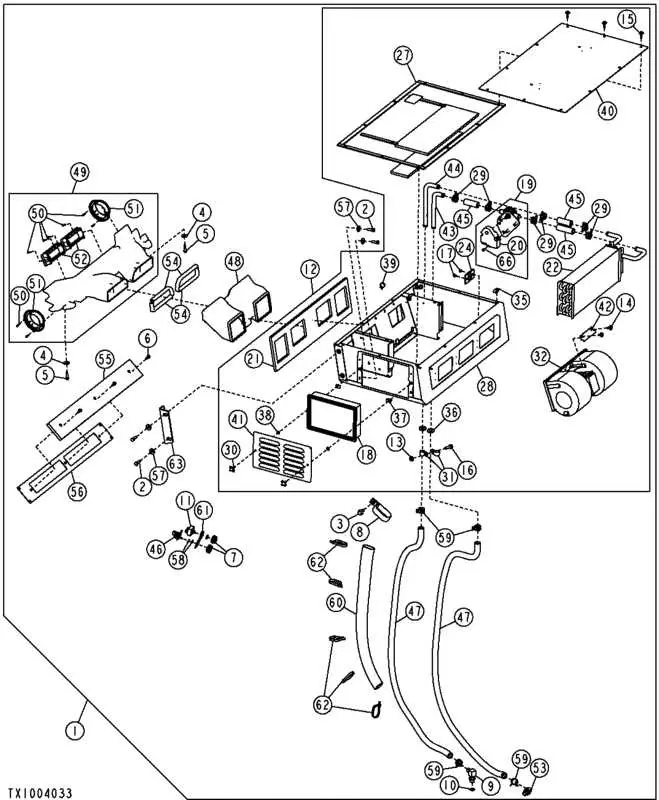 john deere 317 parts diagram