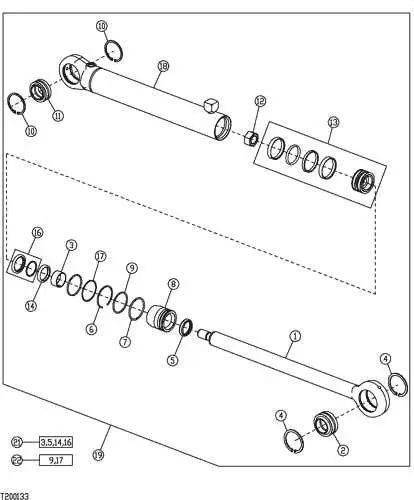john deere 450h parts diagram