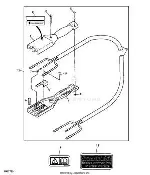 john deere gator charging system diagram