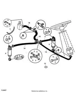john deere f932 parts diagram
