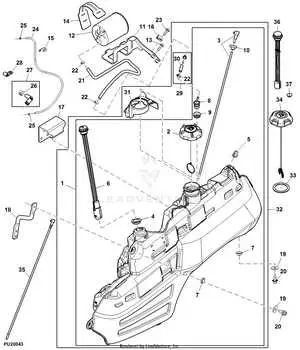 john deere z930 deck diagram