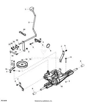 john deere lawn tractor diagram