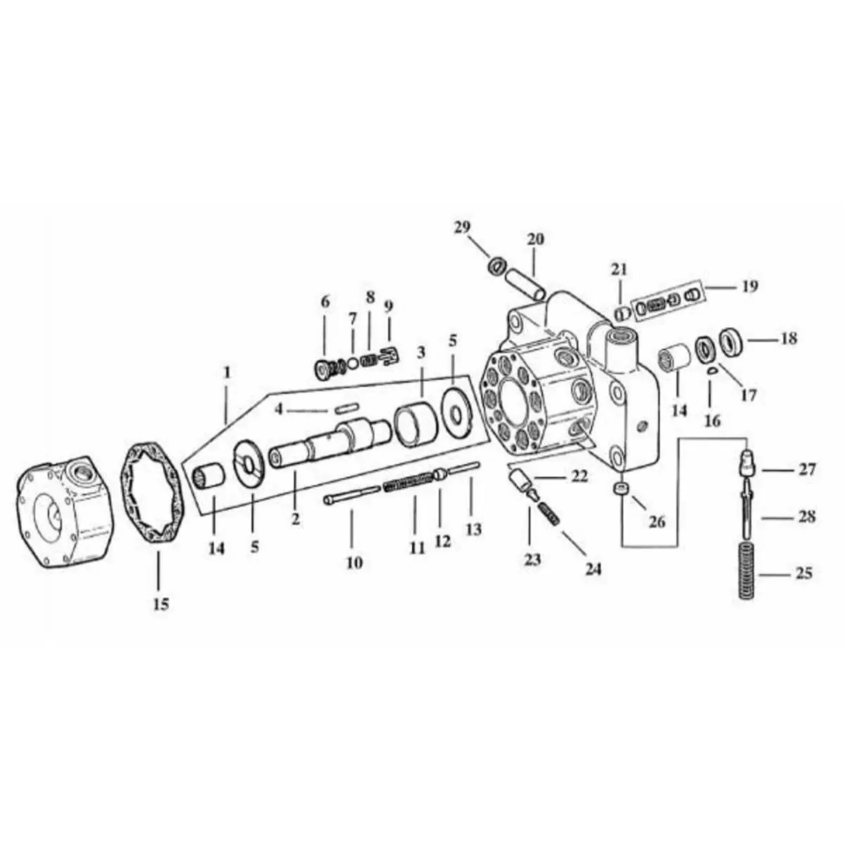 john deere 4020 hydraulic pump diagram