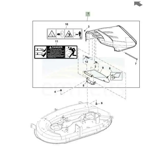 john deere z930a drive belt diagram