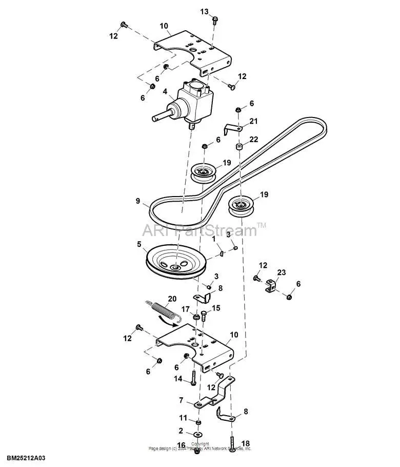 john deere l130 mowing deck diagram john deere l130 mowing deck diagram
