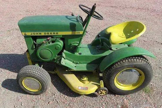 is there a diagram for john deere 110 belts