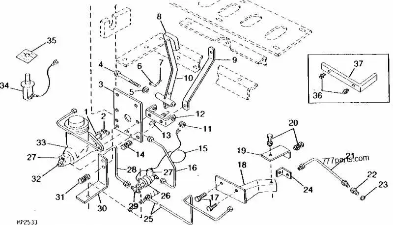 john deere 170 skid steer parts diagram