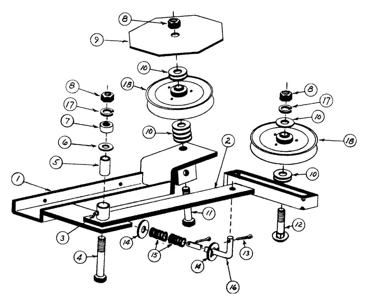 john deere lx280 drive belt diagram