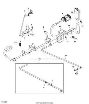 john deere l118 drive belt diagram