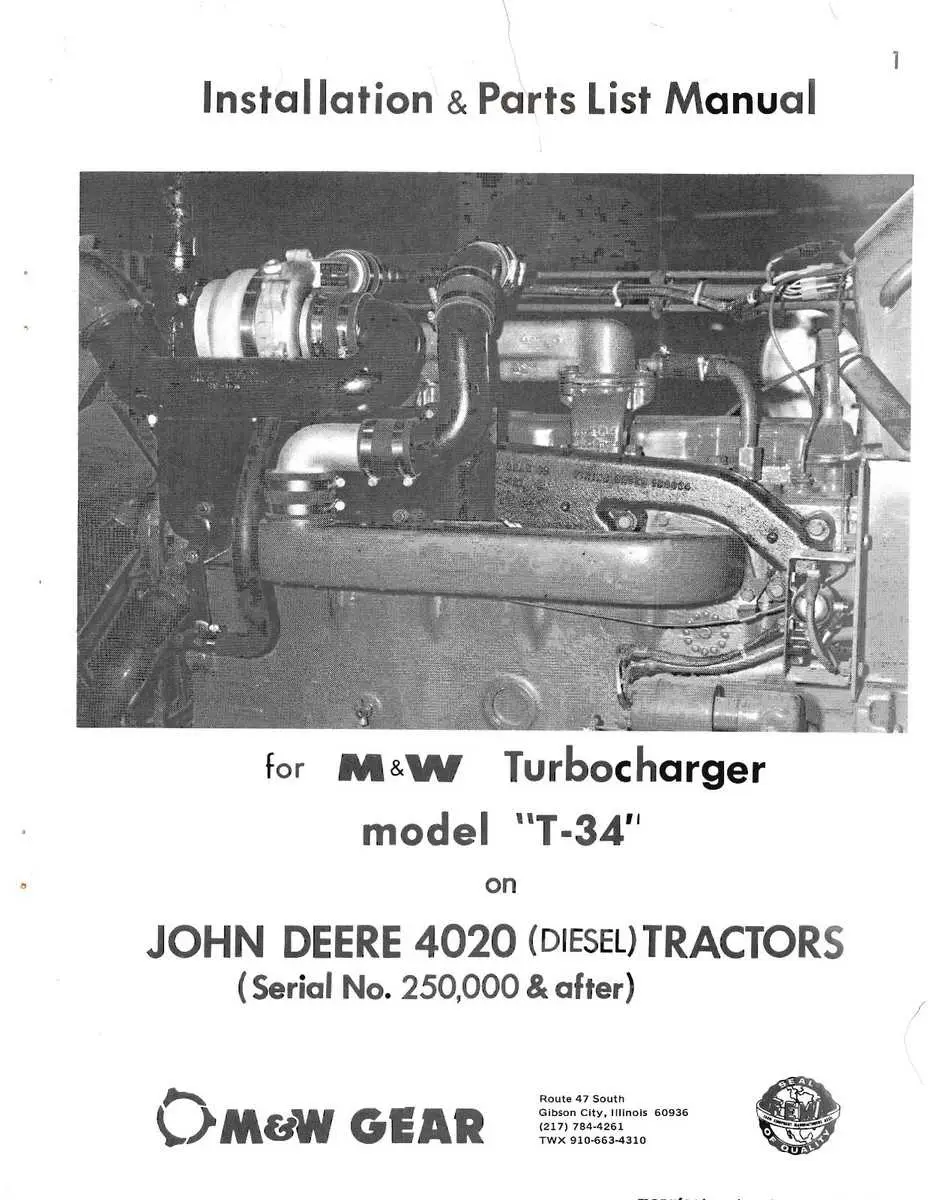 john deere 4020 engine diagram