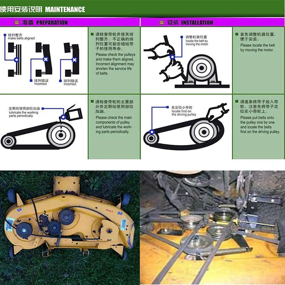 john deere x300 belt diagram