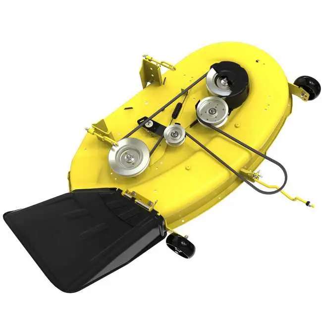 john deere s130 deck belt diagram
