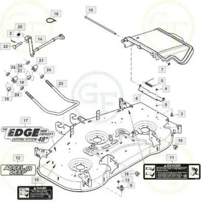 parts diagram for john deere 48c mower deck parts diagram for john deere 48c mower deck