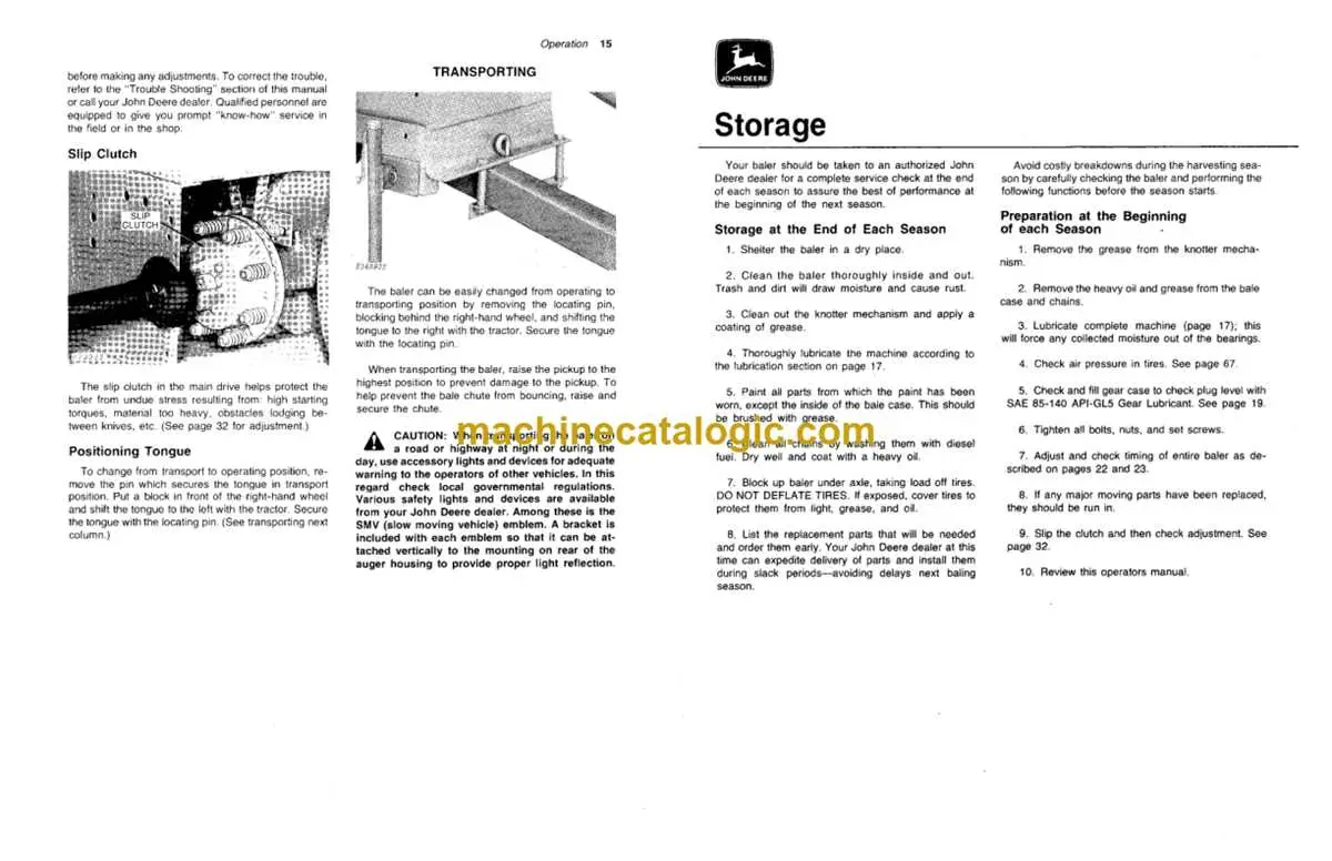 john deere 346 baler parts diagram