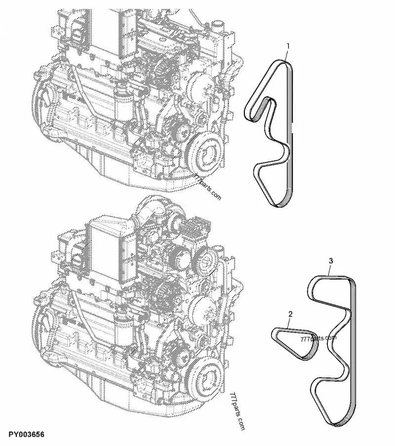 john deere 9500 belt diagram