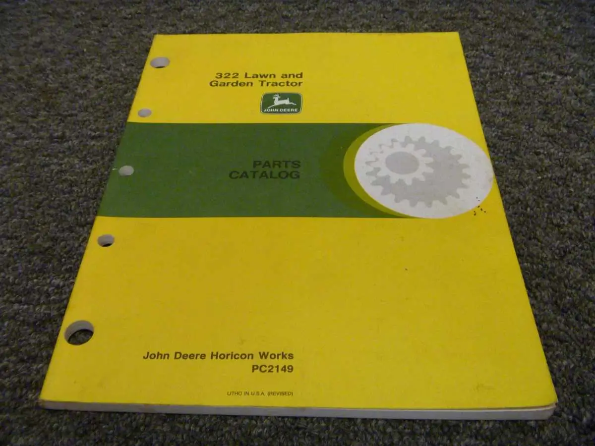 john deere 322 parts diagram