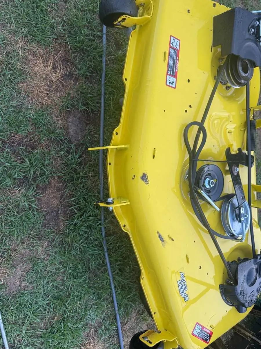 john deere 48 accel deep deck belt diagram